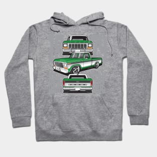 1979 dentside truck collage Hoodie